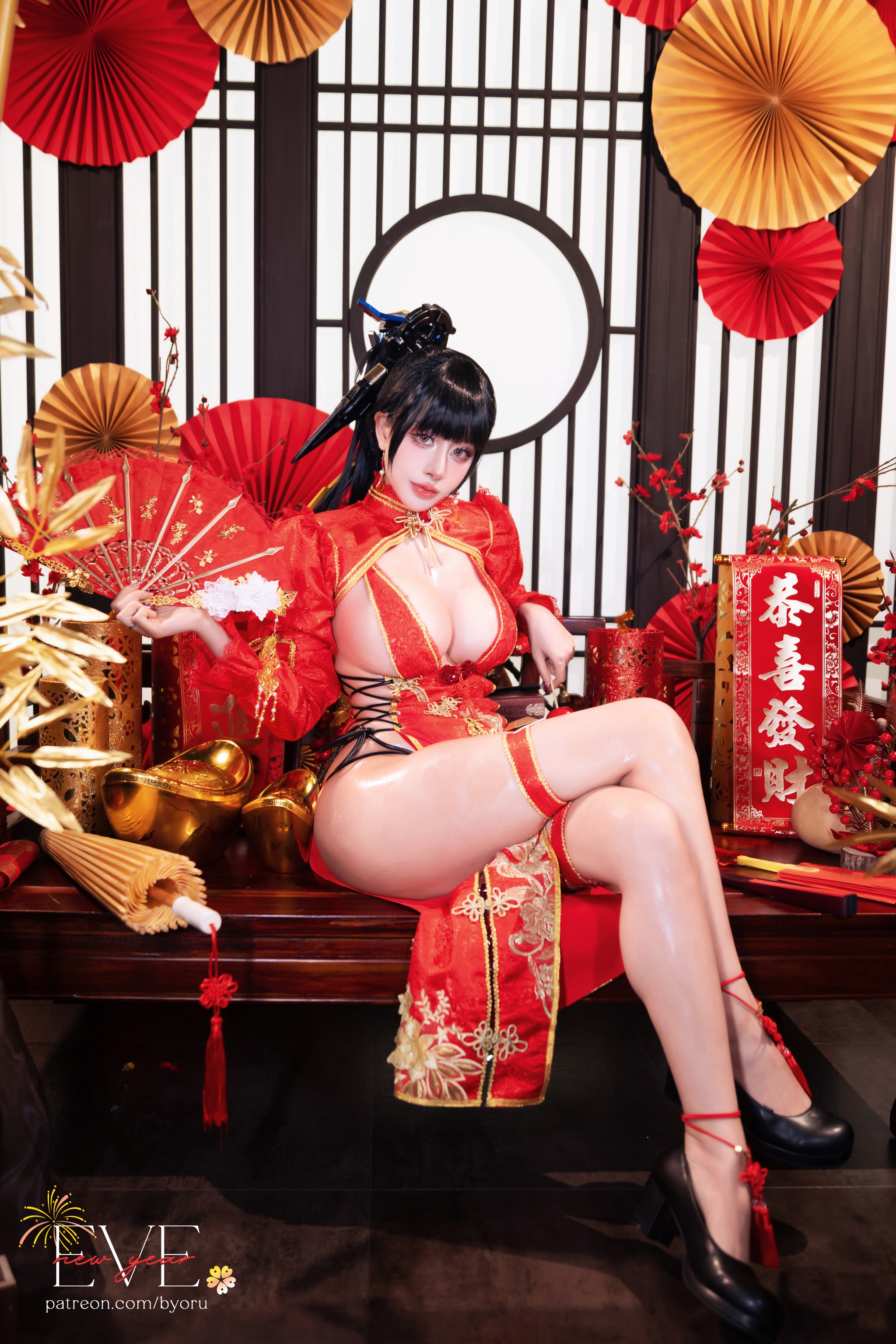Byoru – NO.353 Eve New Year Qipao[62P19V]-XikXak